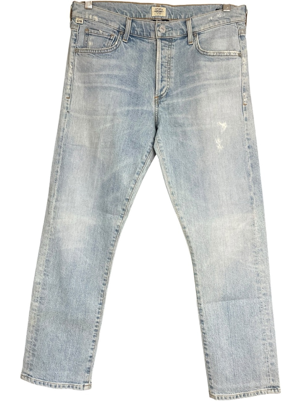 Citizens of Humanity Emerson Slim Boyfriend Jeans Light Blue